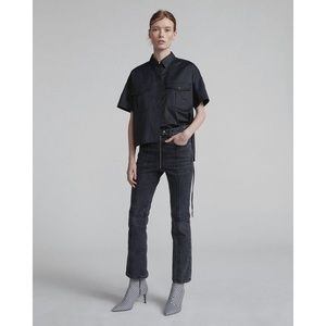 NEW Rag & Bone Iver Crop High Rise Bootcut Jeans